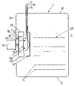 A single figure which represents the drawing illustrating the invention.